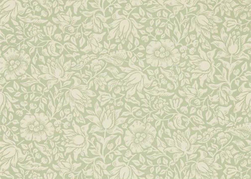 Mallow Wallpaper Dusky Rose
