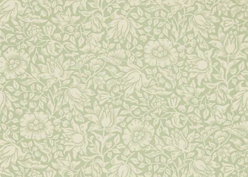 Mallow Wallpaper Dusky Rose