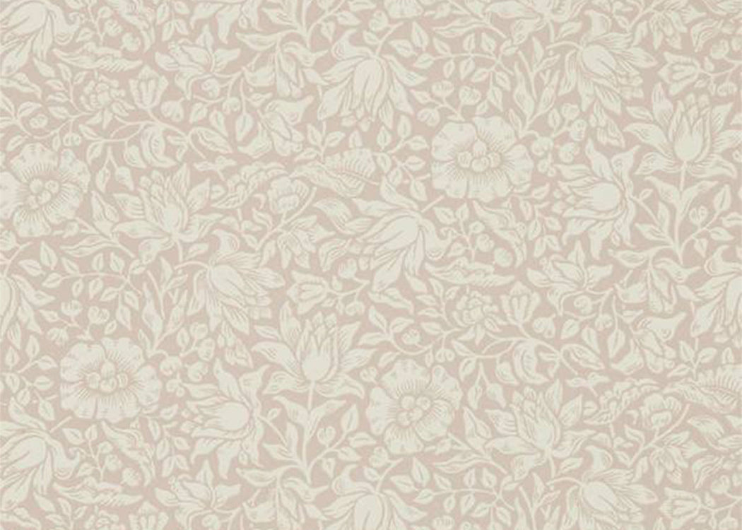 Mallow Wallpaper Dusky Rose