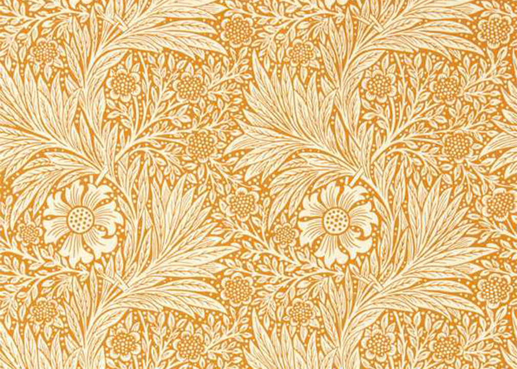 Marigold Wallpaper Pink-Olive