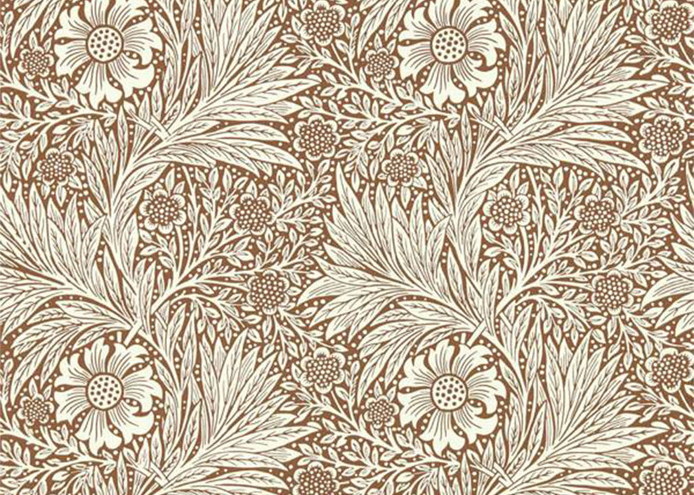 Marigold Wallpaper Pink-Olive