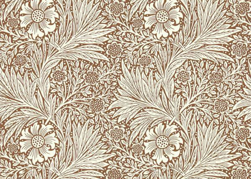 Marigold Wallpaper Pink-Olive