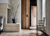 Pure Acorn Wallpaper Linen-Ecru