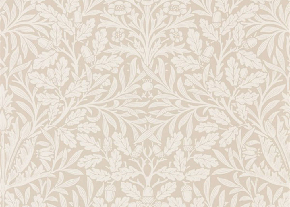Pure Acorn Wallpaper Linen-Ecru
