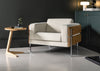 Forum Lounge Chair Bouclé Chalk