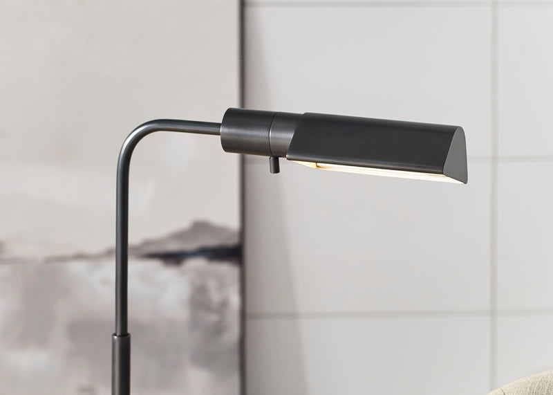 Studio Adjustable Floor Lamp Antique Brass