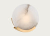 Melange Round Sconce 7" Antique Brass
