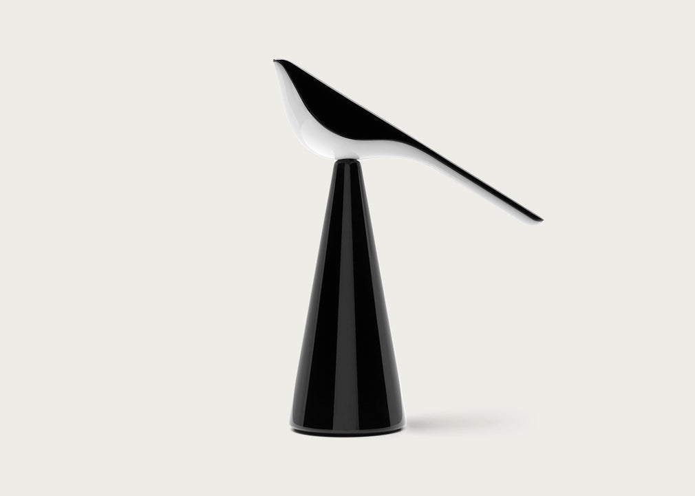 Tiki LED Portable Table Lamp Black