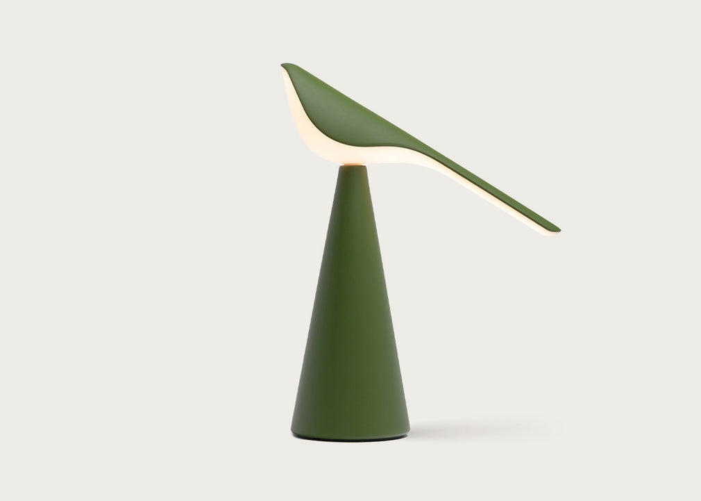 Tiki LED Portable Table Lamp Black