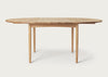 BM0121 Table Extendable 120cm Oiled Oak
