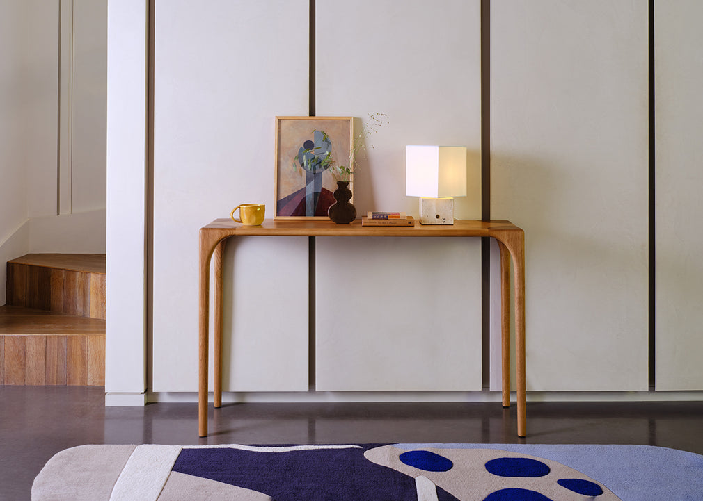 Arch Console Oak