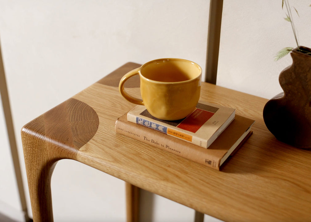 Arch Console Oak
