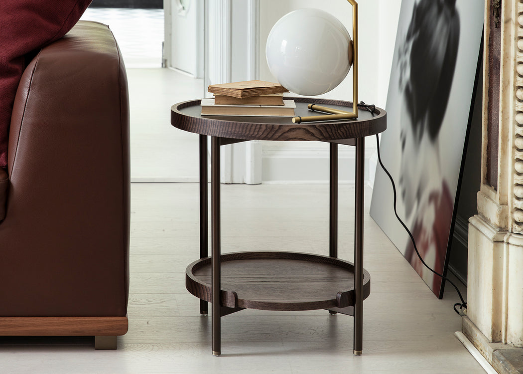 Koster Side Table Ash Canapa Stained