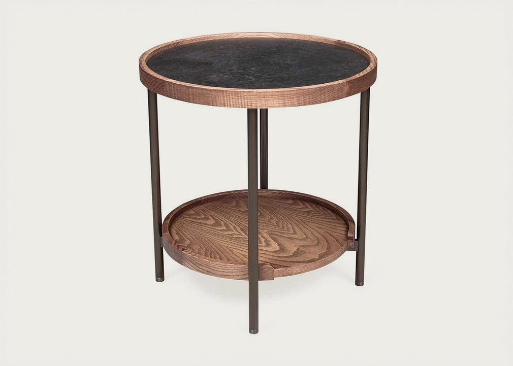 Koster Side Table Ash Canapa Stained