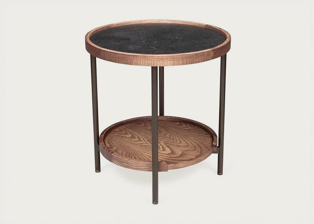 Koster Side Table Ash Canapa Stained