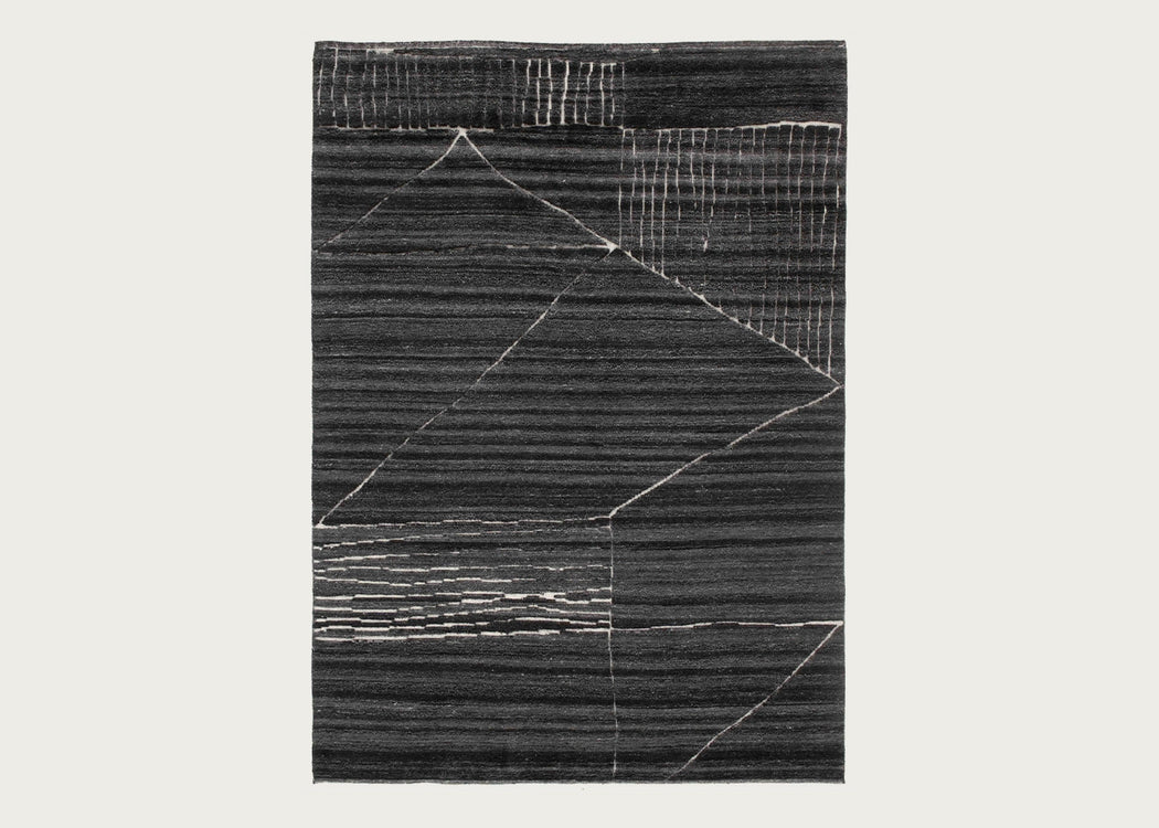 Landscape Fields Rug Charcoal 140cm x 200cm