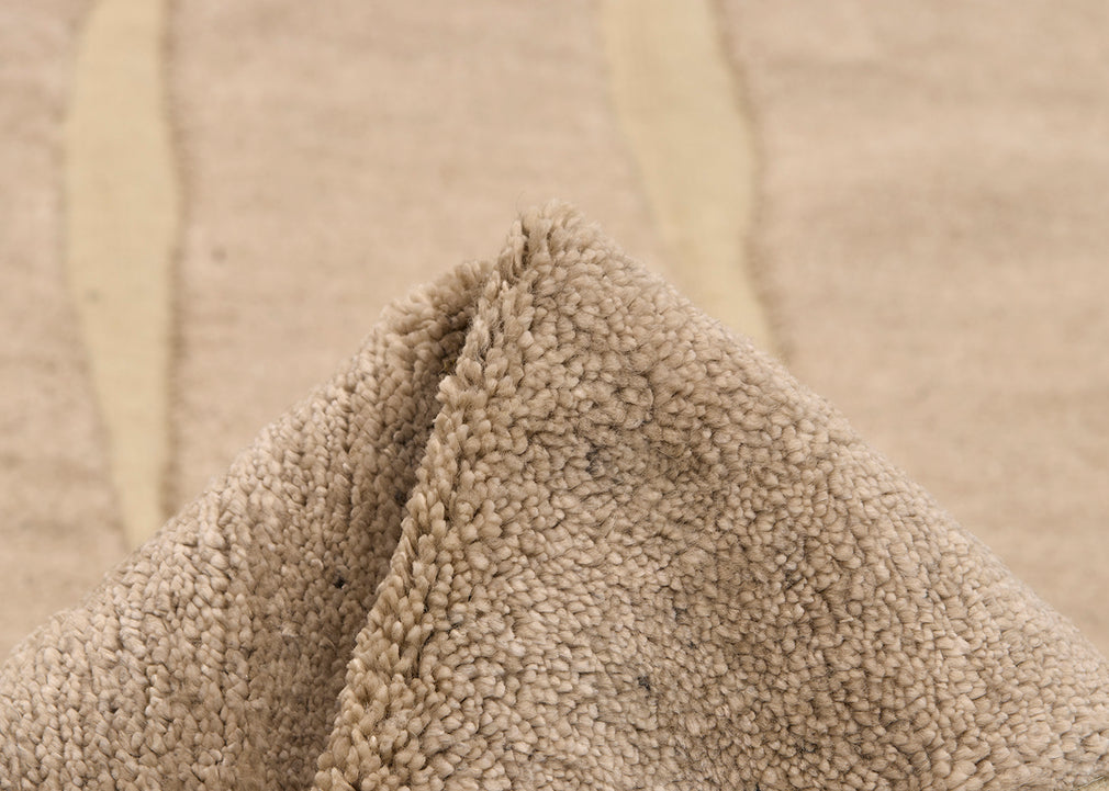 Landscape Stream Rug Beige 140cm x 200cm