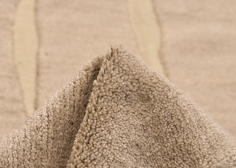 Landscape Stream Rug Beige 140cm x 200cm
