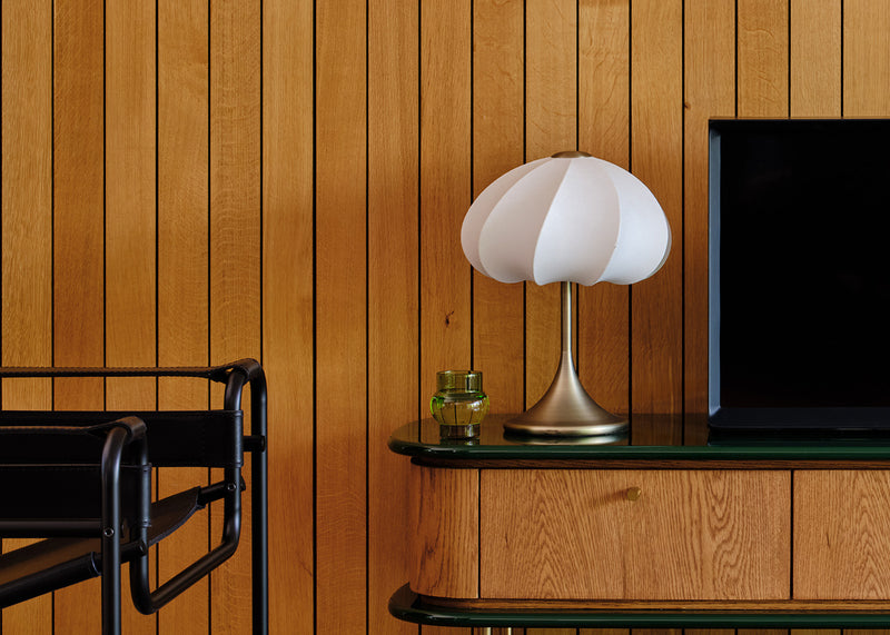 Malmo Touch Table Lamp Steel