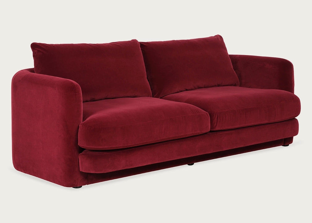 Rafi 2 Seater Sofa Capelo Linen-Cotton Sage