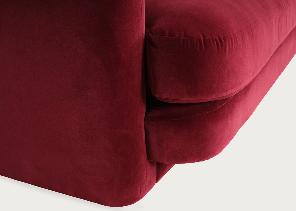 Rafi 4 Seater Sofa Capelo Linen-Cotton Sage