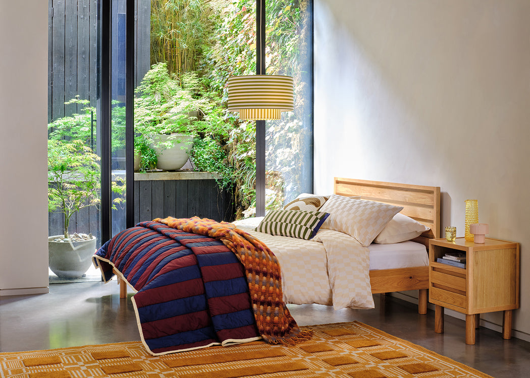 Raie Fabric Pendant Light Raie Green
