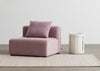 Facet Cabinet Low Eggshell