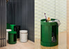 Facet Cabinet Low Eggshell