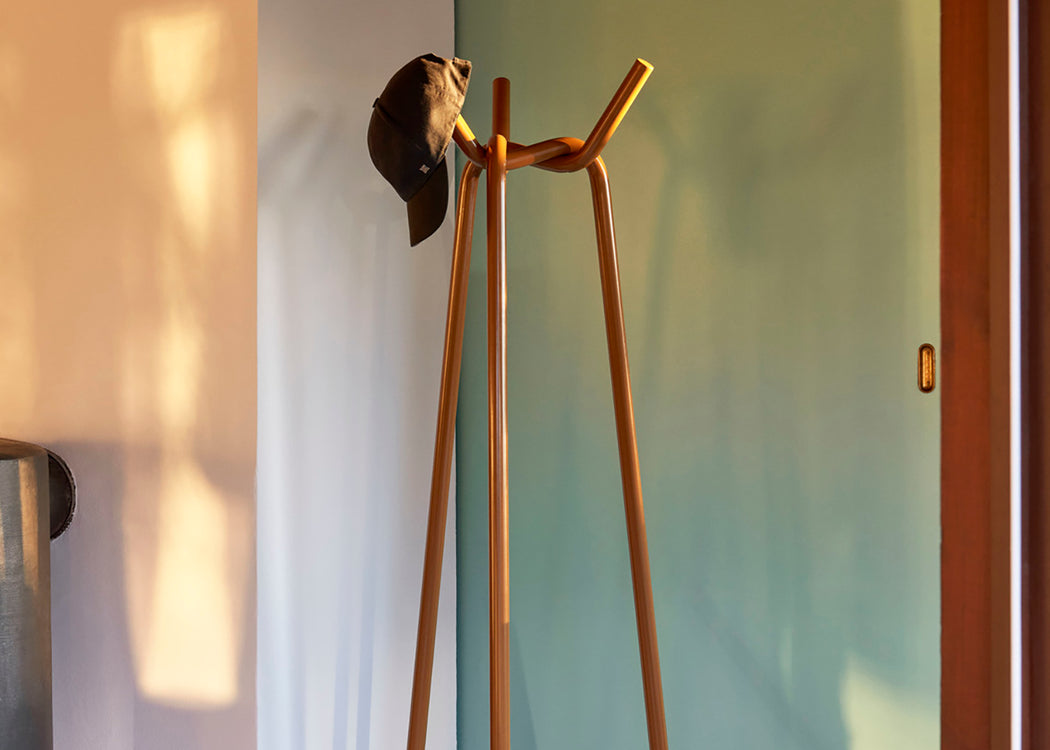 Knit Coat Rack Black