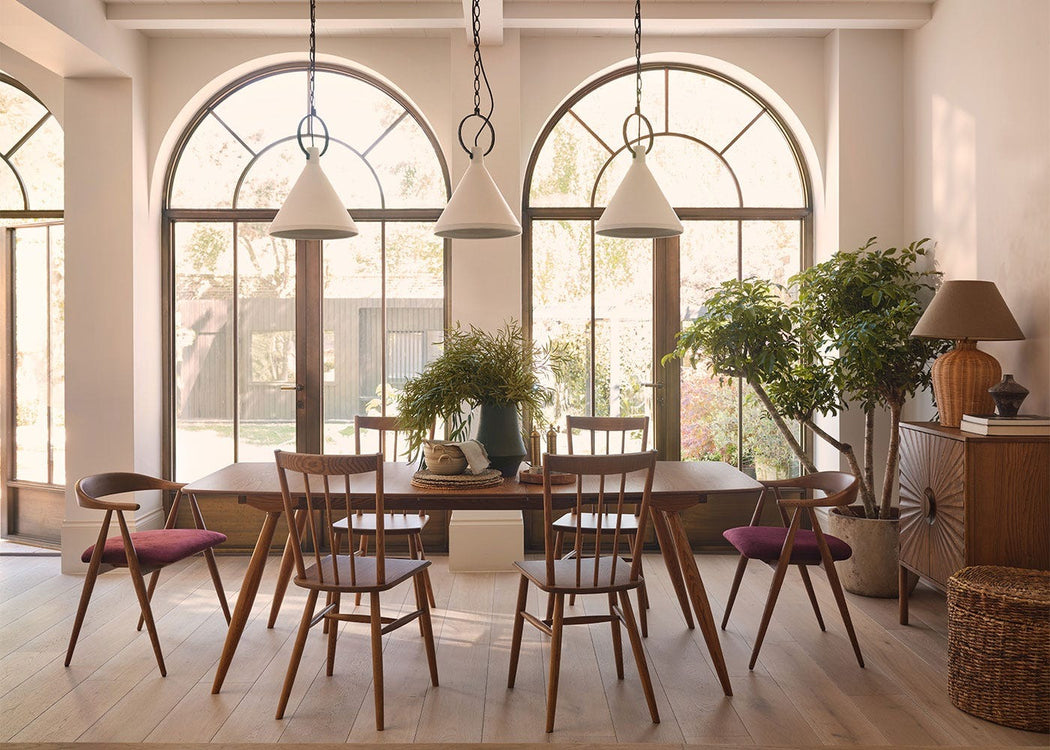 Fairmile Extending Dining Table Oak On Ash / Large