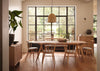 Fairmile Extending Dining Table Oak On Ash / Large
