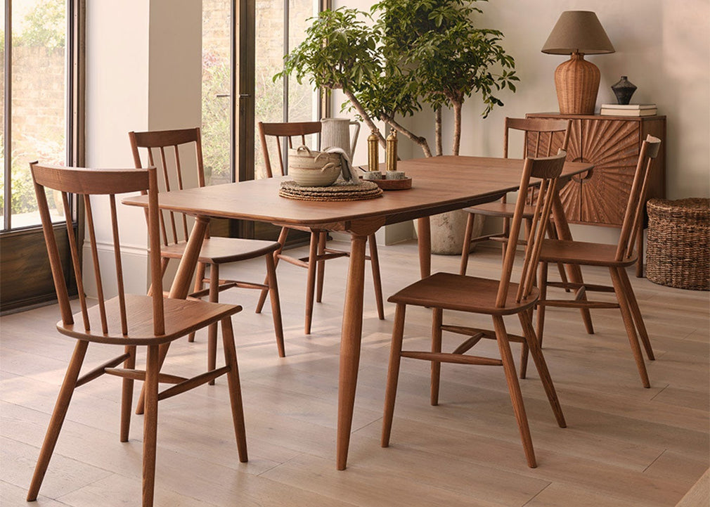 Fairmile Extending Dining Table Oak On Ash / Large