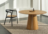 Mushroom Round Dining Table Natural Oiled Oak