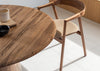 Mushroom Round Dining Table Natural Oiled Oak
