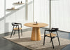 Mushroom Round Dining Table Natural Oiled Oak