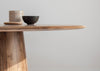 Mushroom Round Dining Table Natural Oiled Oak