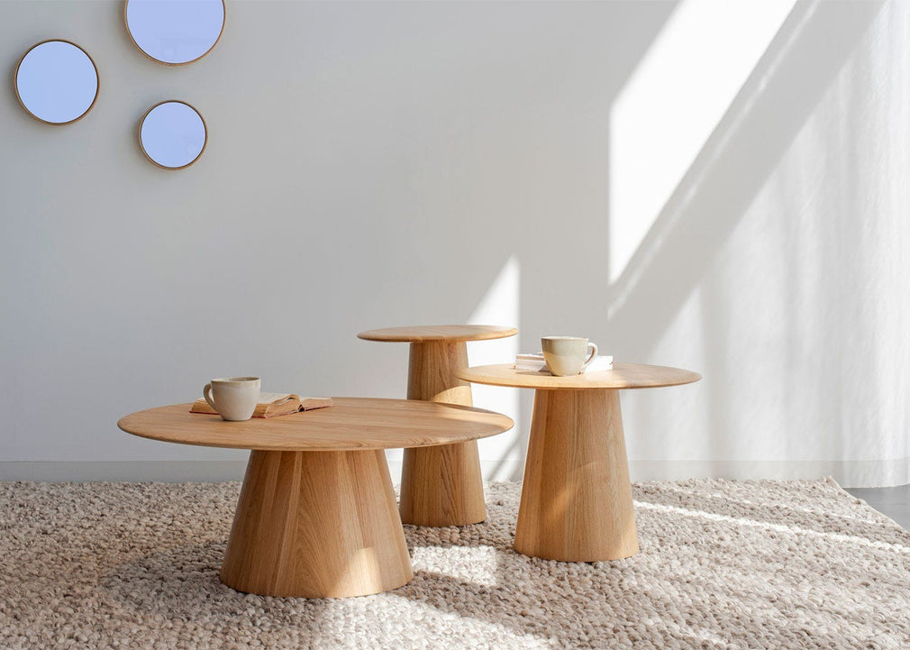 Mushroom Coffee Table Natural Oiled Oak