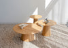 Mushroom Coffee Table Natural Oiled Oak