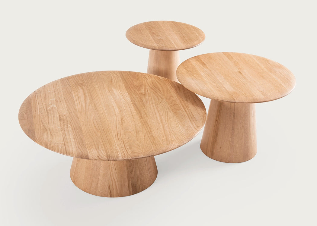 Mushroom Coffee Table Natural Oiled Oak