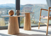 Mushroom Side Table 55cm / Natural Oiled Oak