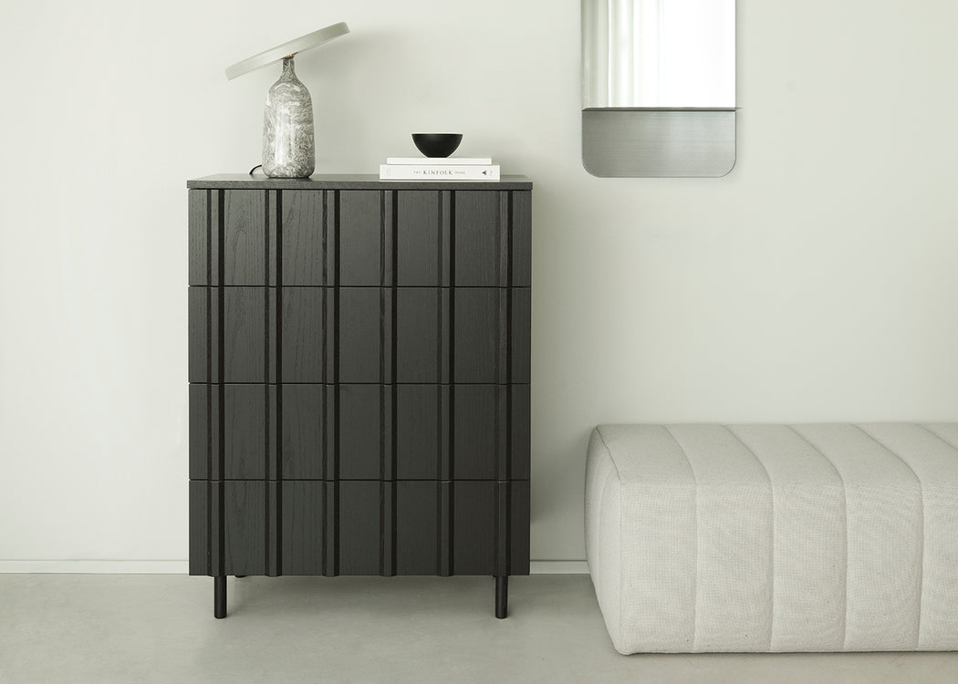 Rib Dresser Soft Black