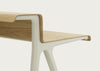 Courier Desk Dark Bordeaux