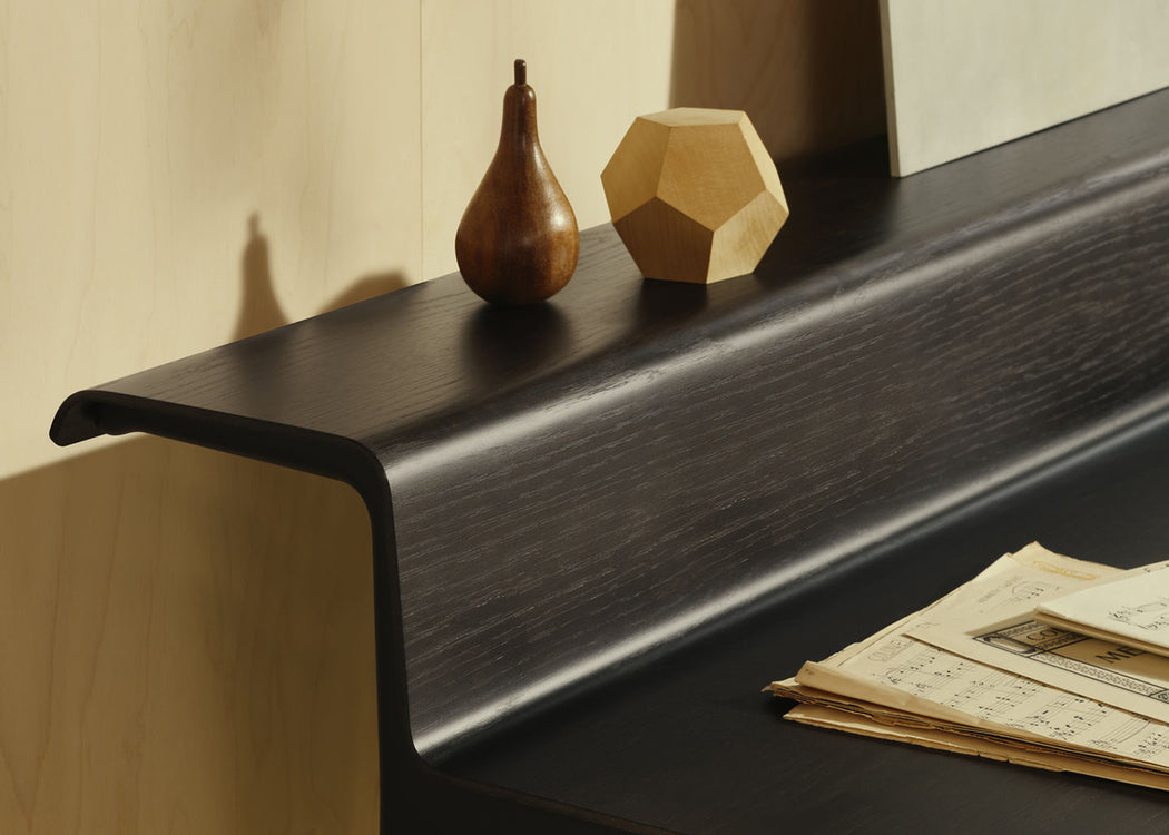 Courier Desk Dark Bordeaux