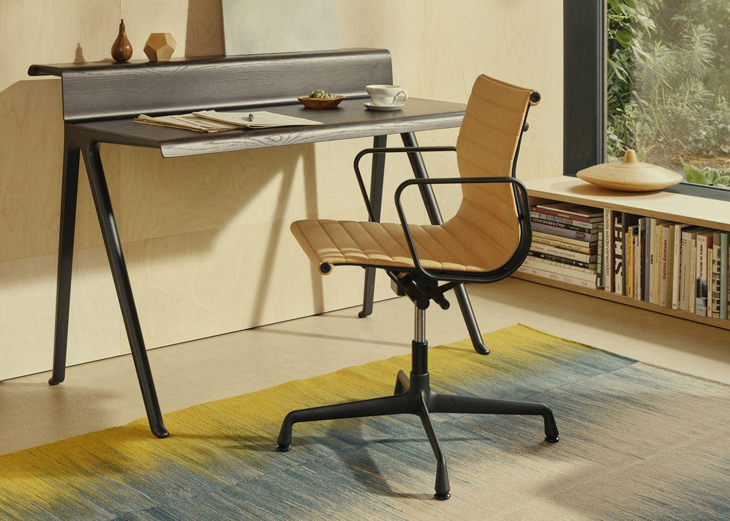 Courier Desk Dark Bordeaux