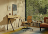 Courier Desk Dark Bordeaux