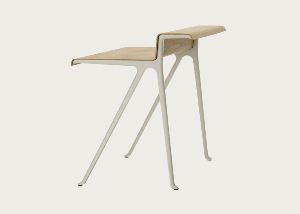 Courier Desk Dark Bordeaux