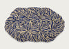 Coco Door Mat Swirl 30 x 80cm Blue