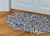 Coco Door Mat Swirl 30 x 80cm Coco Blue