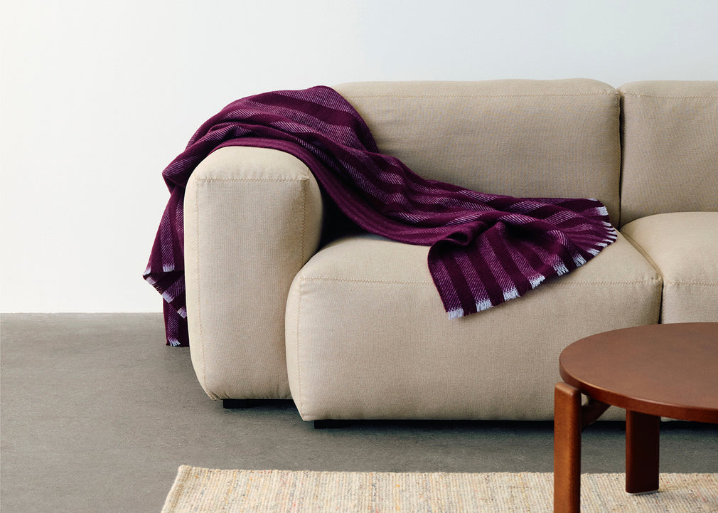 Duo Throw Duo Cream-Yellow
