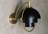 Multi-Lite Wall Light Brass